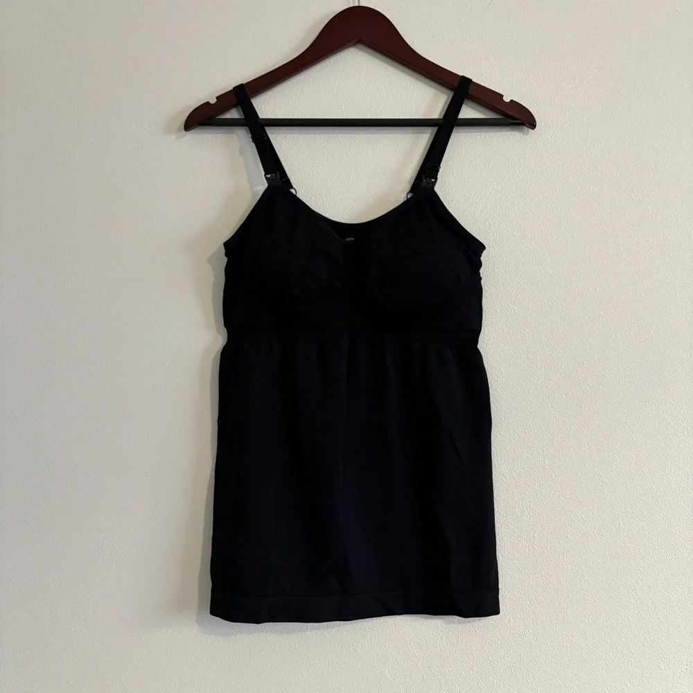 Kindred Bravely Sublime® Hands-Free Pumping & Nursing Tank Black Large - Picture 4 of 8